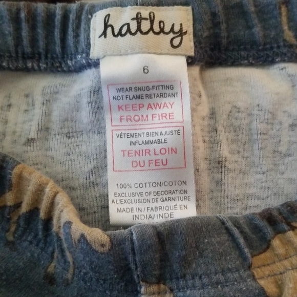 Hatley I moose be dreaming pj set - Picture 5 of 6